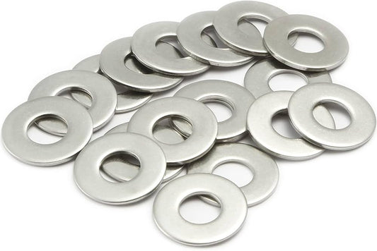 Flat washers, Stainless steel 18-8, 3/4" (250 Pack)