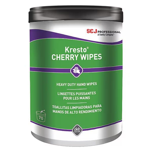 Industrial Hand Wipe, Cherry, 10x12 Inch