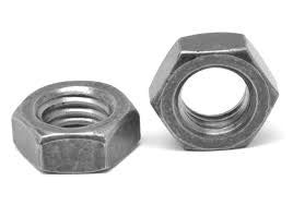 1/2-20 Jam Hex Nuts, Stainless steel 18-8 (100 Pack)